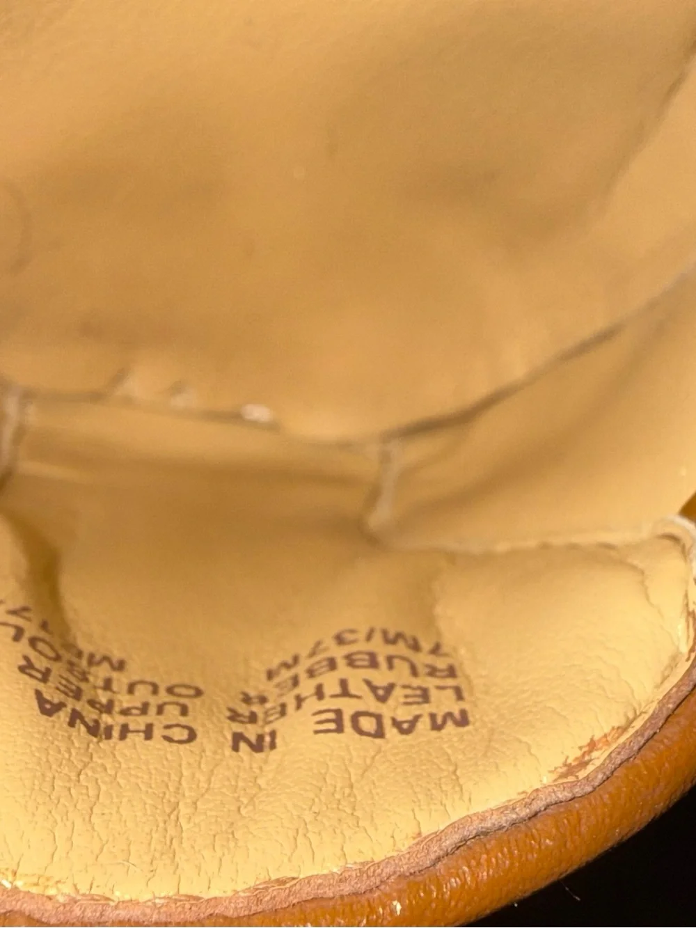 Michael Kors leather ballet